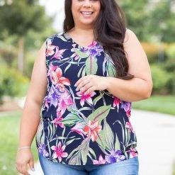 Boutique Simplified Pura Vida Sleeveless Top