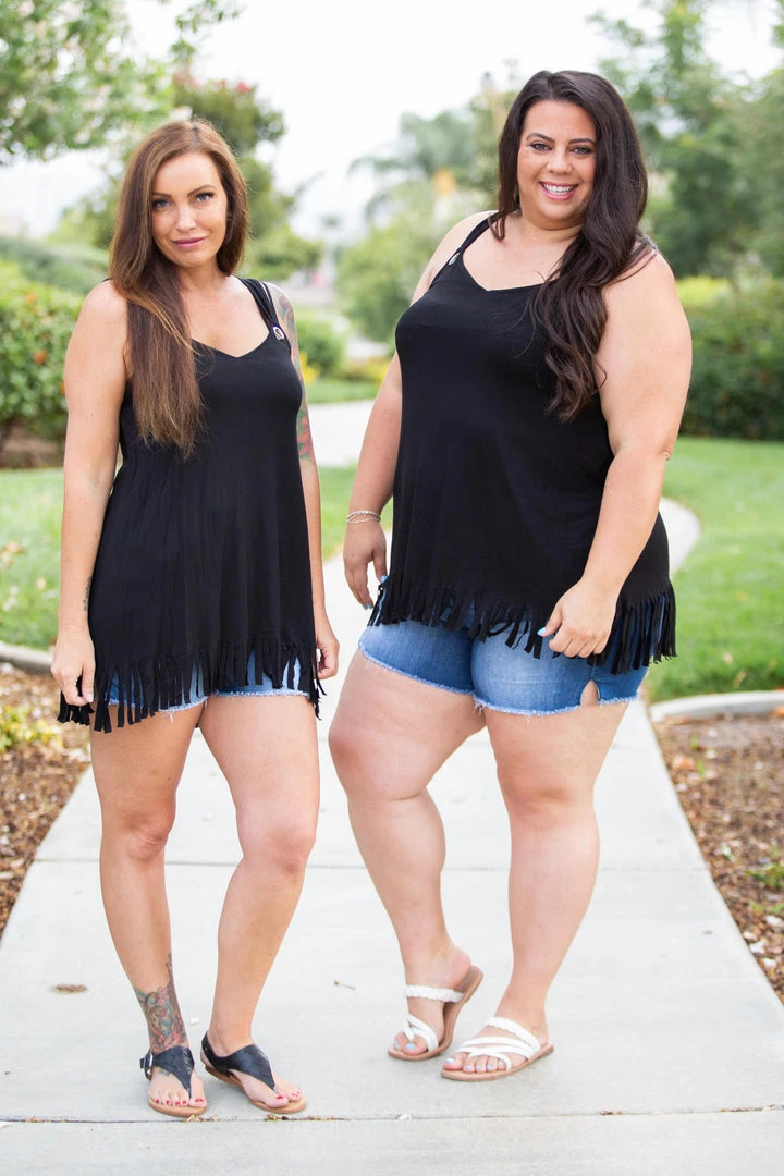 Boutique Simplified Fringed To Perfection Tunic 4 Boutique Simplified Fringed To Perfection Tunic