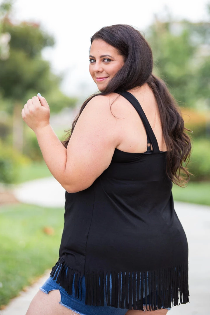 Boutique Simplified Fringed To Perfection Tunic 7 Boutique Simplified Fringed To Perfection Tunic