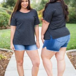 Boutique Simplified New Arrivals You're One Of A Kind Short Sleeve Top