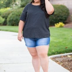 Boutique Simplified New Arrivals You're One Of A Kind Short Sleeve Top