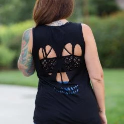 Boutique Simplified New Arrivals Bad To The Bone Sleeveless Top