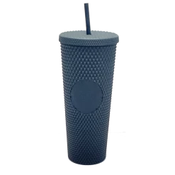 Iris & Rainbow Boutique #L493 Studded Tumblers (Matte Black) New Arrivals