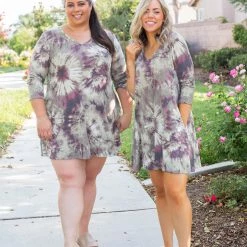 Boutique Simplified Olive Martini Swing Dress New Arrivals