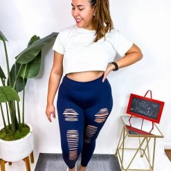 Iris & Rainbow Boutique #M952 Perfect Cut Leggings