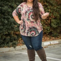 Boutique Simplified Nothing But Love V-Neck Gabby