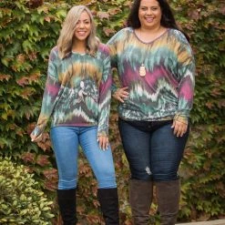 Boutique Simplified New Arrivals Rhythmic Beat Pullover