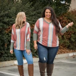 Boutique Simplified Parting Ways Long Sleeve Dolman New Arrivals