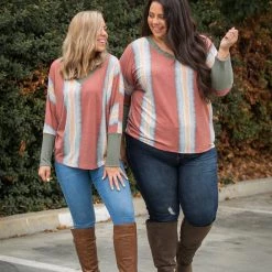 Boutique Simplified Parting Ways Long Sleeve Dolman New Arrivals