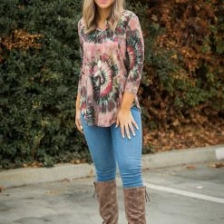 Boutique Simplified Nothing But Love V-Neck Gabby