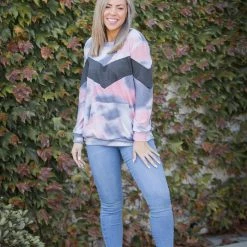 Boutique Simplified New Arrivals Smokey Rose Pullover