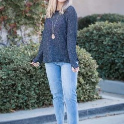 Boutique Simplified Bonfire Beach Pullover New Arrivals