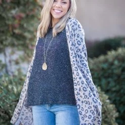 Boutique Simplified Dash Of Flair Ruffled Cardigan