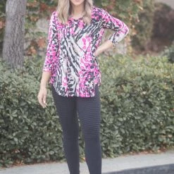 Boutique Simplified New Arrivals Beauty & Hustle 3/4 Sleeve Top