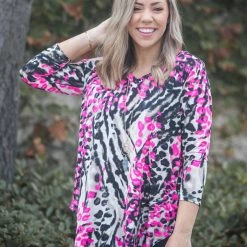 Boutique Simplified New Arrivals Beauty & Hustle 3/4 Sleeve Top