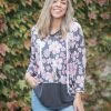 Boutique Simplified Showered In Blooms Hoodie