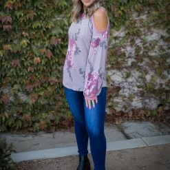 Boutique Simplified Totally Smitten Cold Shoulder New Arrivals