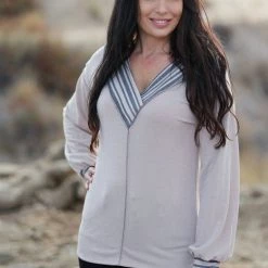 Boutique Simplified Wrapped In Love Pullover