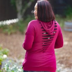 Boutique Simplified New Arrivals Cozy Edgy Zip Up Hoodie