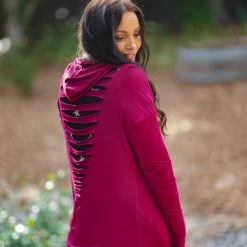 Boutique Simplified New Arrivals Cozy Edgy Zip Up Hoodie