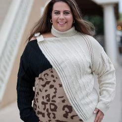 Boutique Simplified New Arrivals Too Wild To Tame Turtleneck Sweater