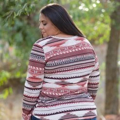 Boutique Simplified Any Direction Long Sleeve Top New Arrivals