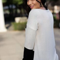 Boutique Simplified Forever Connected Color Block Top New Arrivals