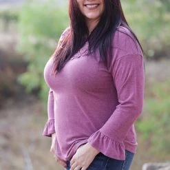 Boutique Simplified Violetta Bell Sleeve Top New Arrivals