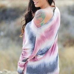 Boutique Simplified Right Touch Long Sleeve Dolman New Arrivals