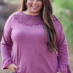 Boutique Simplified Violetta Bell Sleeve Top New Arrivals