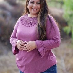 Boutique Simplified Violetta Bell Sleeve Top New Arrivals