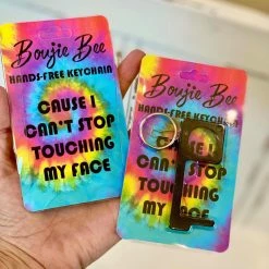 Iris & Rainbow Boutique #B150 Hands Free Door Opener Keychain New Arrivals