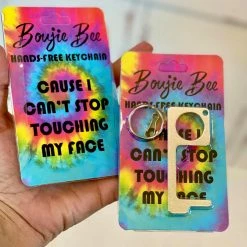 Iris & Rainbow Boutique #B150 Hands Free Door Opener Keychain New Arrivals