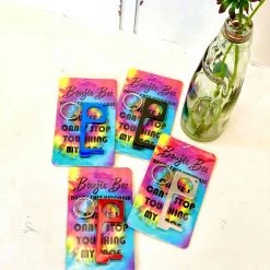 Iris & Rainbow Boutique #B150 Hands Free Door Opener Keychain New Arrivals