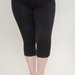 Iris & Rainbow Boutique New Arrivals #588 Kay's Rolled Cuff Capri