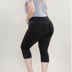 Iris & Rainbow Boutique New Arrivals #588 Kay's Rolled Cuff Capri