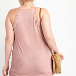 Iris & Rainbow Boutique New Arrivals #301 Swingy Lace Up Tunic (FINAL SALE)