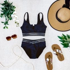 Iris & Rainbow Boutique New Arrivals #M765 Sexy On The Beach Tankini