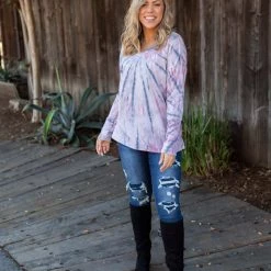 Boutique Simplified Rays Of Hope Long Sleeve Top New Arrivals