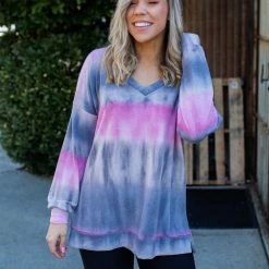 Boutique Simplified Easy Days Ahead Long Sleeve Top New Arrivals