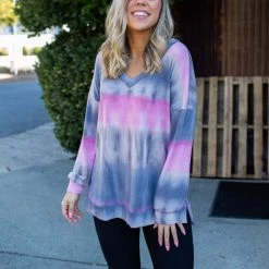 Boutique Simplified Easy Days Ahead Long Sleeve Top New Arrivals