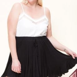 Iris & Rainbow Boutique #429 Jersey Godet Skirt