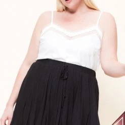 Iris & Rainbow Boutique #429 Jersey Godet Skirt