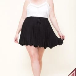 Iris & Rainbow Boutique #429 Jersey Godet Skirt