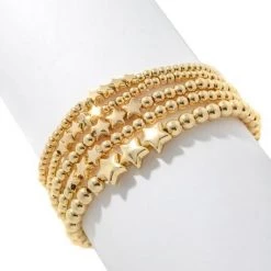 Boutique Simplified Shining Star Bracelet New Arrivals