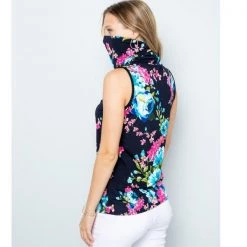 Boutique Simplified Everyday Essentials Tank In Floral New Arrivals