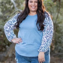 Boutique Simplified New Arrivals Delightfully Spotted Raglan Top