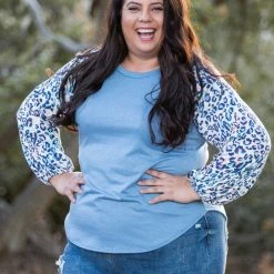 Boutique Simplified New Arrivals Delightfully Spotted Raglan Top