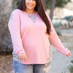 Boutique Simplified New Arrivals Feeling Frisky Long Sleeve Top