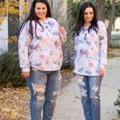 Boutique Simplified New Arrivals Angelic Vibes Long Sleeve Top